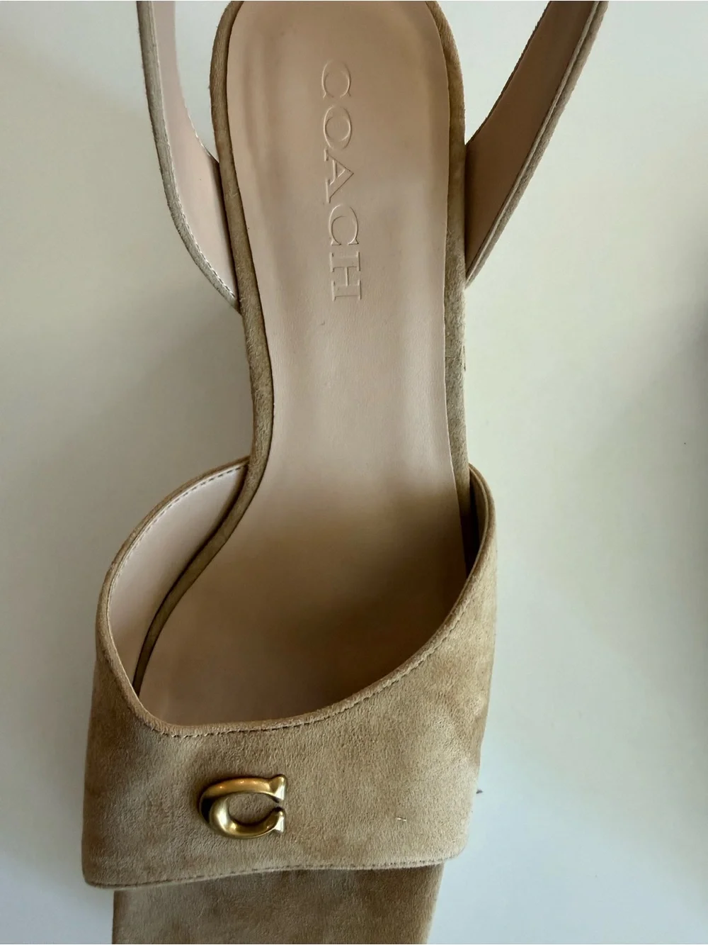 Coach espadrille wedge